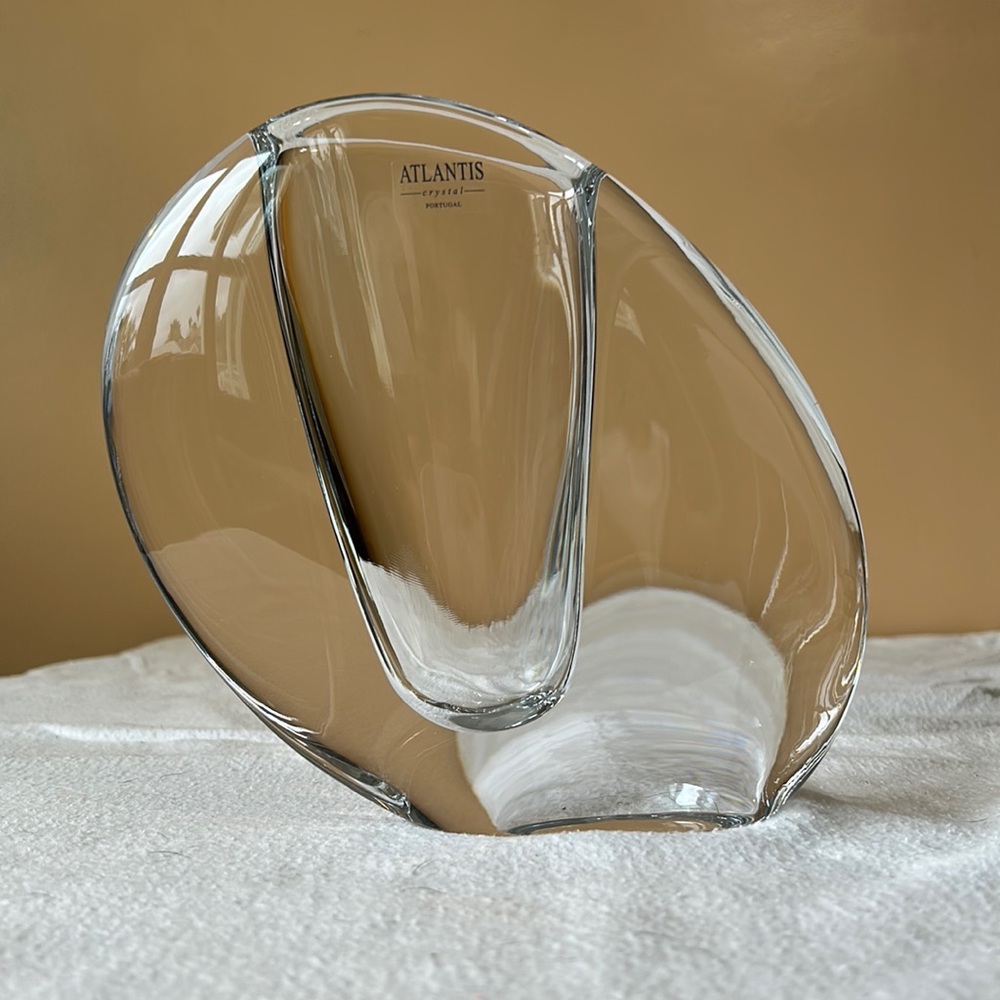 Atlantis Handmade Lead Crystal Vase